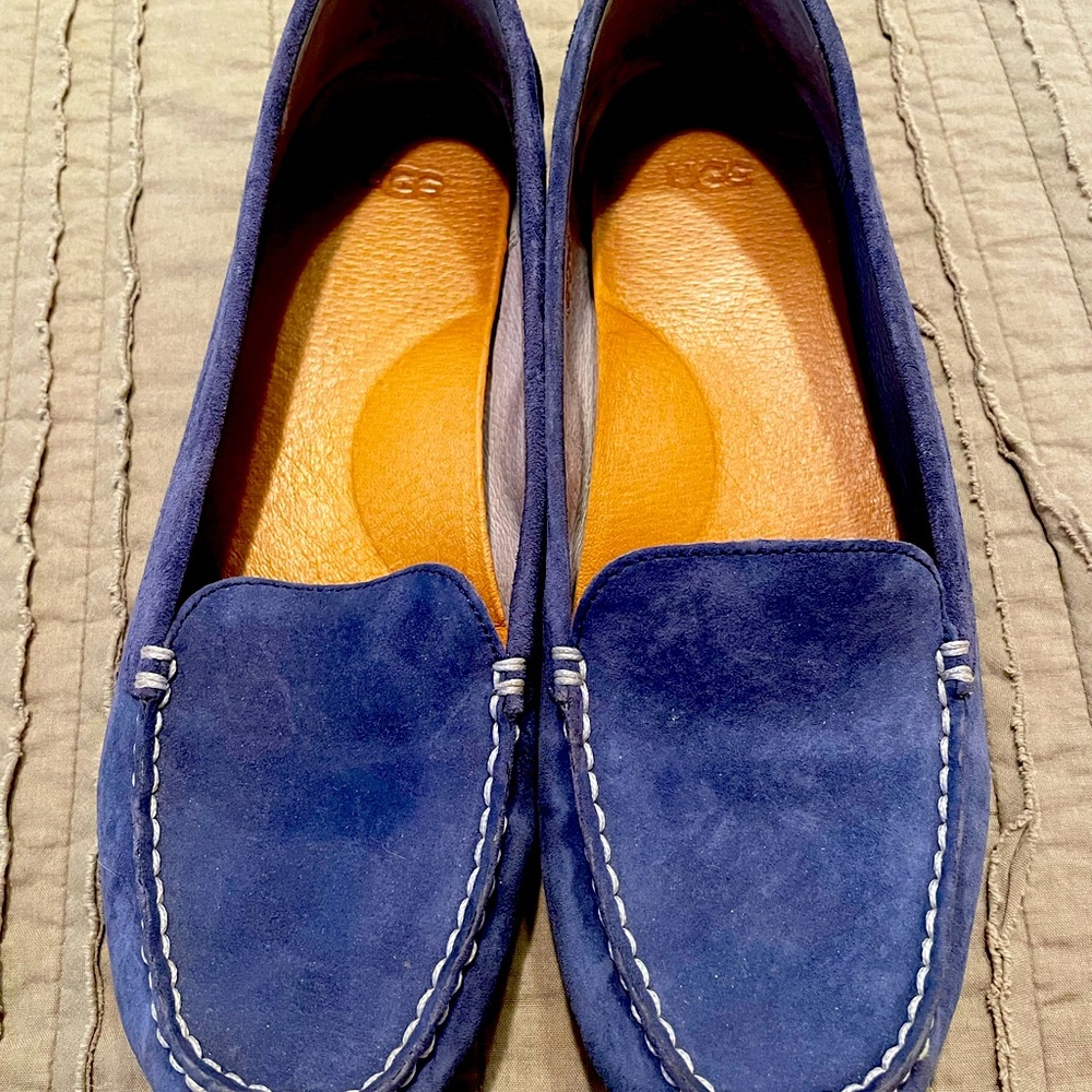 Ugg suede loafers